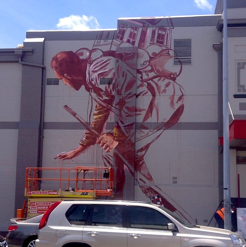 The_Migration_New_Mural_by_Artist_Fintan_Magee_in_Perth_Australia_2014_04