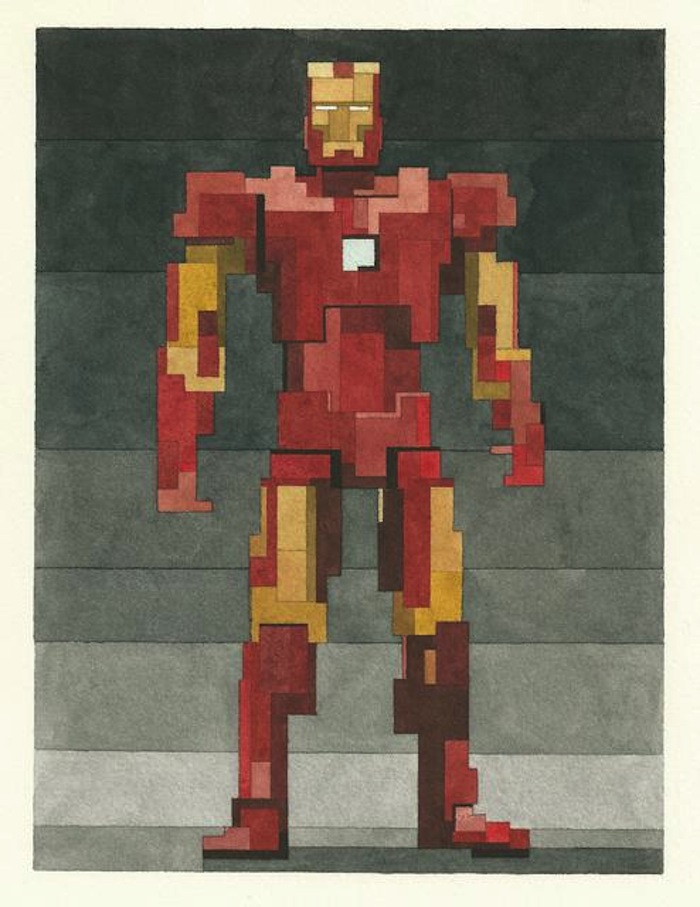 8_Bit_Inspired_Watercolor_Paintings_of_Pop_Culture_Icons_by_Adam_Lister_2014_09