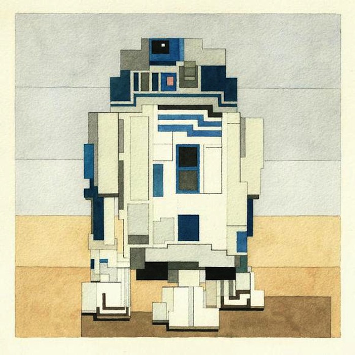 8_Bit_Inspired_Watercolor_Paintings_of_Pop_Culture_Icons_by_Adam_Lister_2014_14