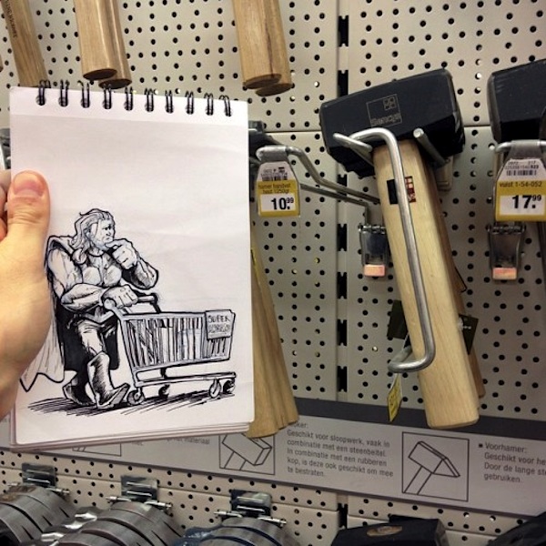 Cartoonbombing_New_Funny_Illustrated_Scenes_In_The_Streets_of_Amsterdam_2014_12
