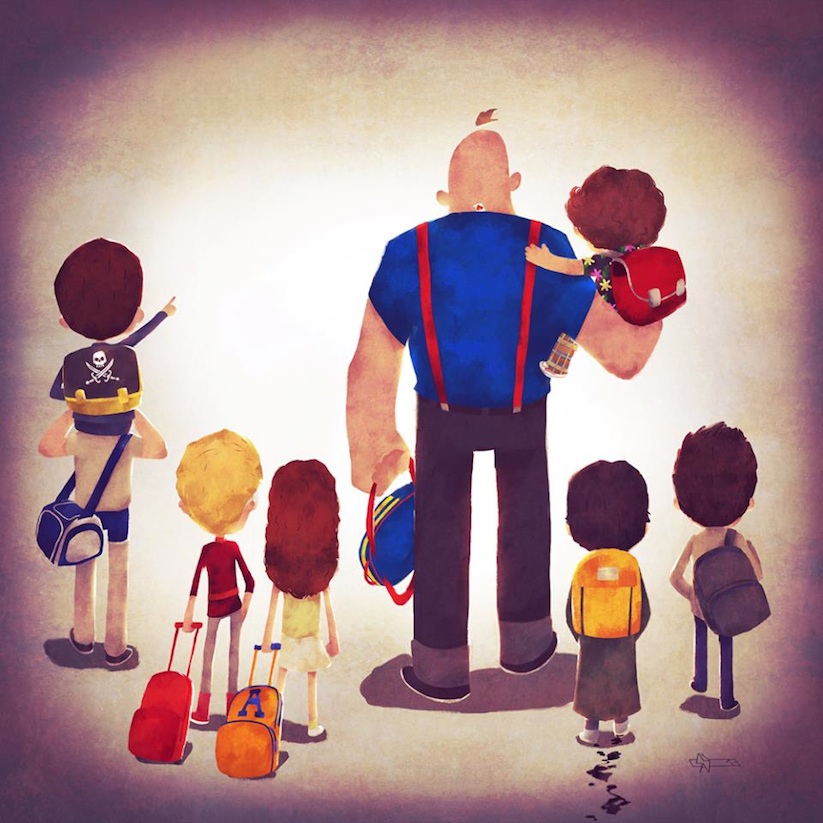 Super_Families_Famous_Characters_From_Movies_and_Video_Games_Illustrated_In_A_Charming_Art_Series_2014_11