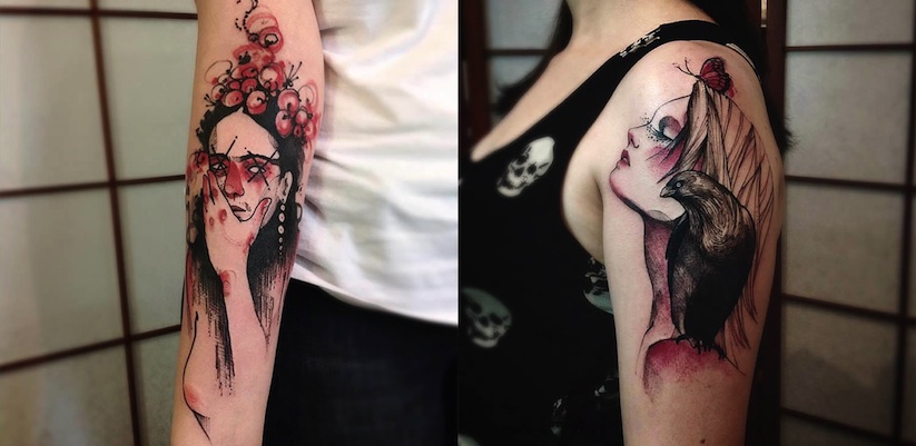 Sketchbook_Style_Tattoos_by_Brazilian_Artist_Victor_Montaghini_2015_03