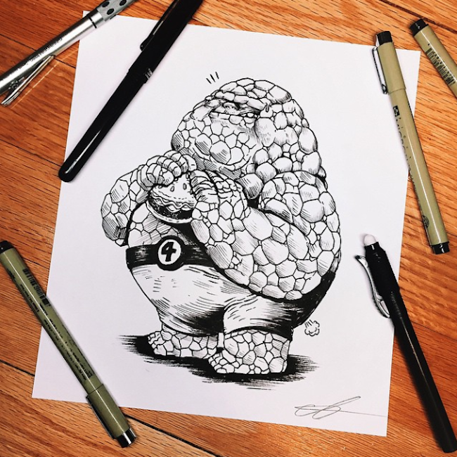 Chubby_Pop_Culture_Icons_Illustrated_by_Alex_Solis_2015_12