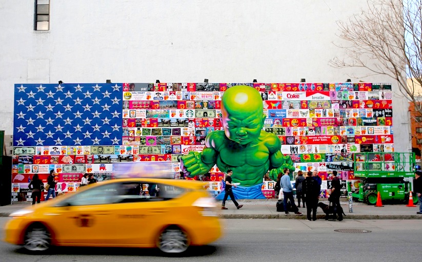New_Mural_by_Ron_English_on_the_Houston_Bowery_Graffiti_Wall_in_NYC_2015_02