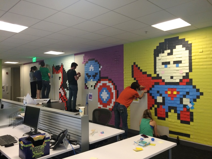 Superhero_Post_It_Mural_made_of_8000_Sticky_Notes_in_an_San_Francisco_based_Office_2015_02