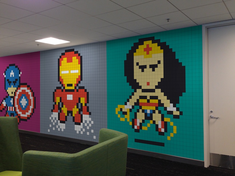 Superhero_Post_It_Mural_made_of_8000_Sticky_Notes_in_an_San_Francisco_based_Office_2015_11