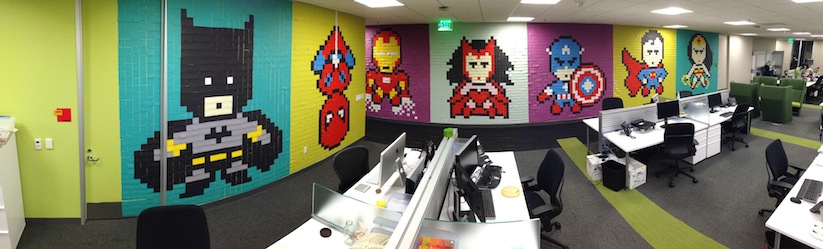 Superhero_Post_It_Mural_made_of_8000_Sticky_Notes_in_an_San_Francisco_based_Office_2015_14