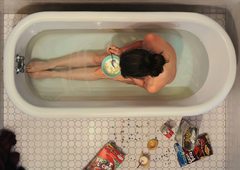 Hyperrealistic_Oil_Paintings_of_Women_and_Food_by_NYC_based_Artist_Lee_Price_2015_03