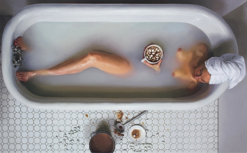Hyperrealistic_Oil_Paintings_of_Women_and_Food_by_NYC_based_Artist_Lee_Price_2015_04