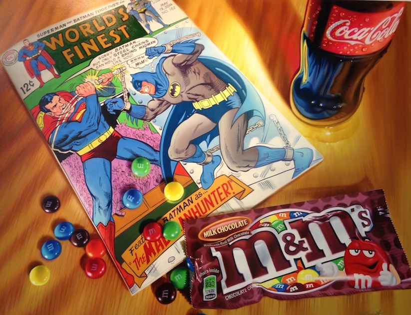 New_Hyper_Realistic_Oil_Paintings_of_Old_School_Snacks_And_Comics_by_Doug_Bloodworth_2015_01