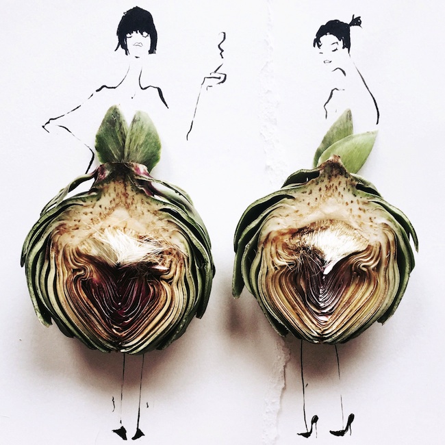 Artist_Gretchen_Roehrs_Finishes_Her_Fashion_Illustrations_with_a_Variety_of_Fruit_and_Vegetables_2015_03