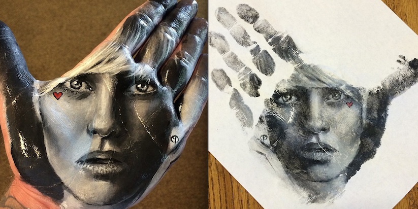 ___ [via ufunk + thisisnthappiness] - Artist_Russell_Powell_Creates_Stunning_Portraits_On_His_Hand_And_Stamps_Them_on_Paper_2015_09