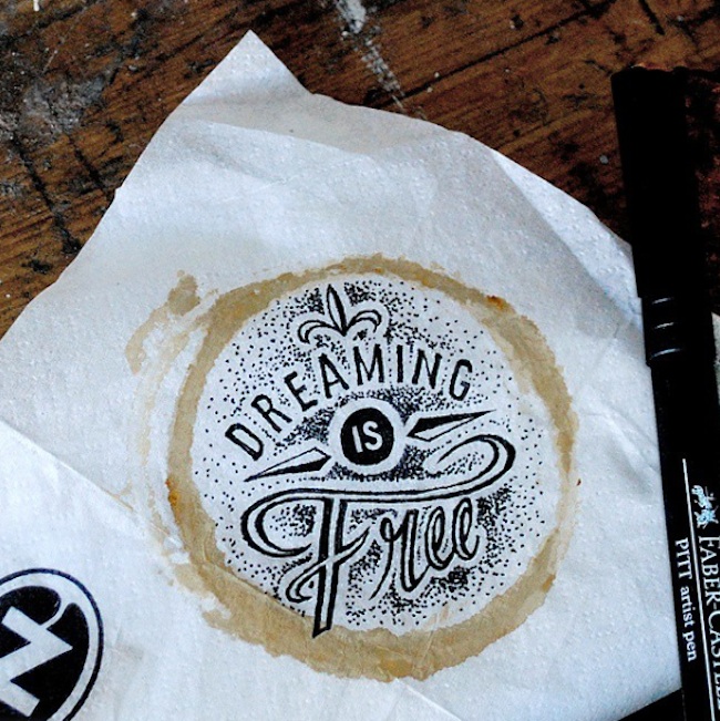 Coffee_Time_New_Stunning_Typography_Creations_on_Everyday_Objects_by_Designer_Rob_Draper_2015_10
