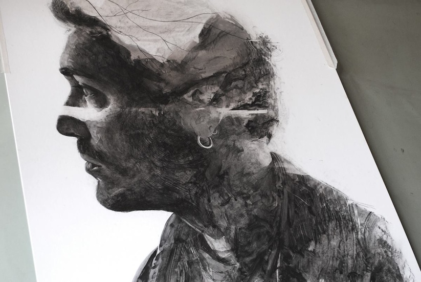 Hyperrealistic_Graphite_Portraits_with_Double_Exposure_Effects_by_Italian_Artist_Thomas_Cian_2015_09