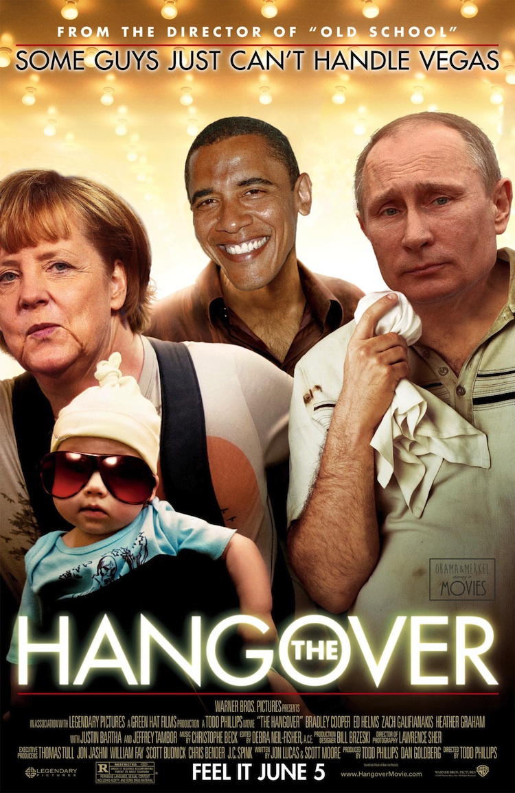 Obama_Merkel_Putin_Starring_As_Leading_Actors_In_Famous_Movies_by_Italian_Artist_Luigi_Tarini_2015_04