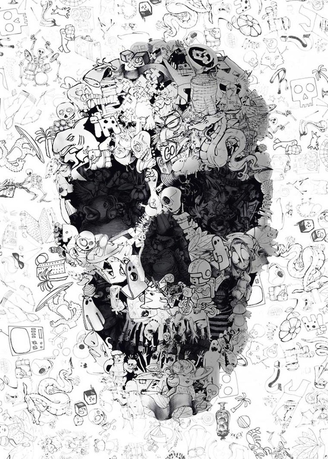 Creative_Skulls_Imagined_From_Different_Techniques_by_Turkish_Artist_Ali_Gulec_2015_03