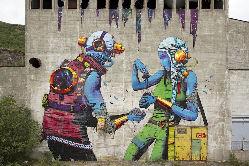 New_Comic_inspired_Mural_by_Street_Artist_Deih_for_UpNorth_Festival_in_Sulitjelma_Norway_2015_01
