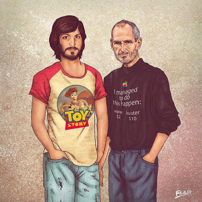 Old_Celebrities_Drawn_Next_To_Their_Younger_Selves_by_Fulvio_Obregon_2015_02