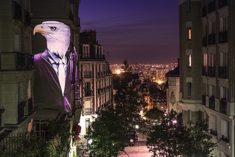 Safari_Urbain_Stunning_Projections_Of_Stylish_Hipster_Animals_On_The_Streets_Of_Paris_2015_09