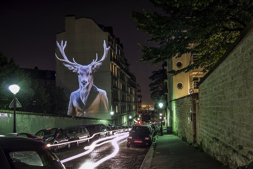 Safari_Urbain_Stunning_Projections_Of_Stylish_Hipster_Animals_On_The_Streets_Of_Paris_2015_10
