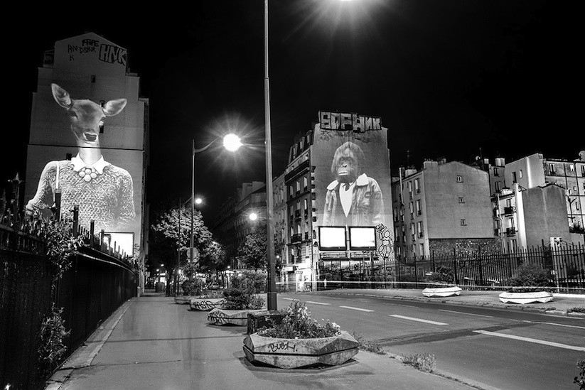 Safari_Urbain_Stunning_Projections_Of_Stylish_Hipster_Animals_On_The_Streets_Of_Paris_2015_11