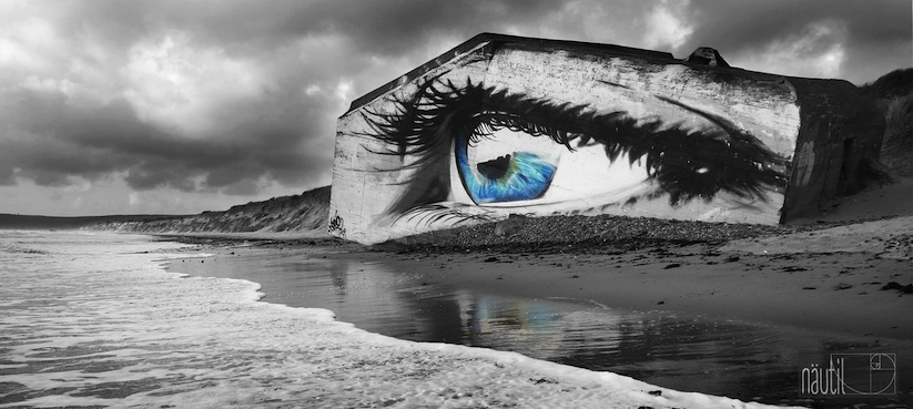 The_Eye_A_Beautiful_Mural_by_Street_Artist_Cece_on_the_Beach_of_Siouville_Hague_France_2015_01
