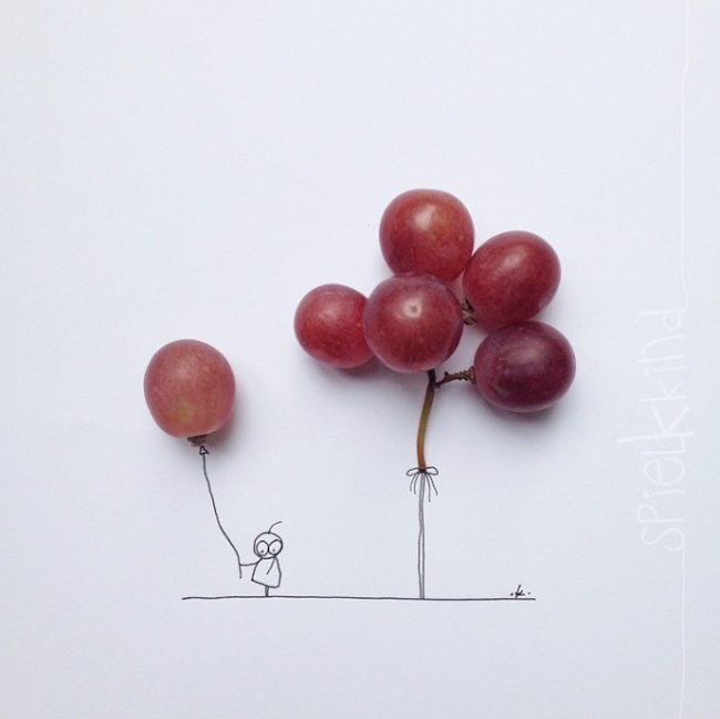 Tiny_Illustrations_Created_Around_Everyday_Objects_Flowers_and_Food_by_Kerstin_Hiestermann_2015_02
