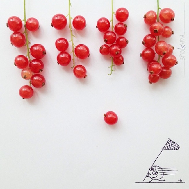 Tiny_Illustrations_Created_Around_Everyday_Objects_Flowers_and_Food_by_Kerstin_Hiestermann_2015_07
