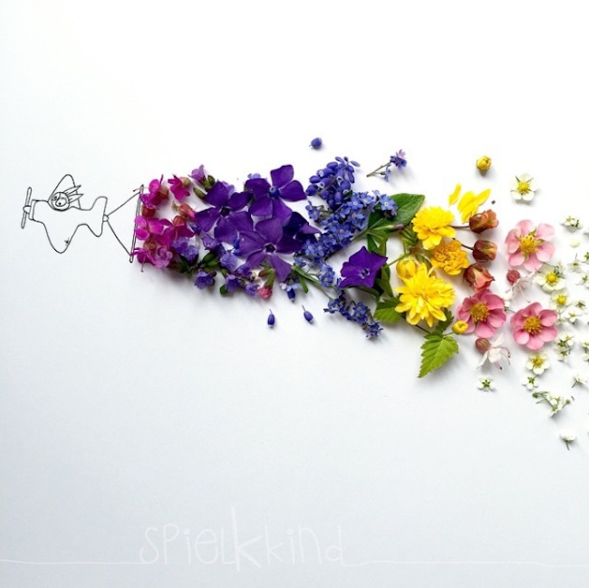 Tiny_Illustrations_Created_Around_Everyday_Objects_Flowers_and_Food_by_Kerstin_Hiestermann_2015_14
