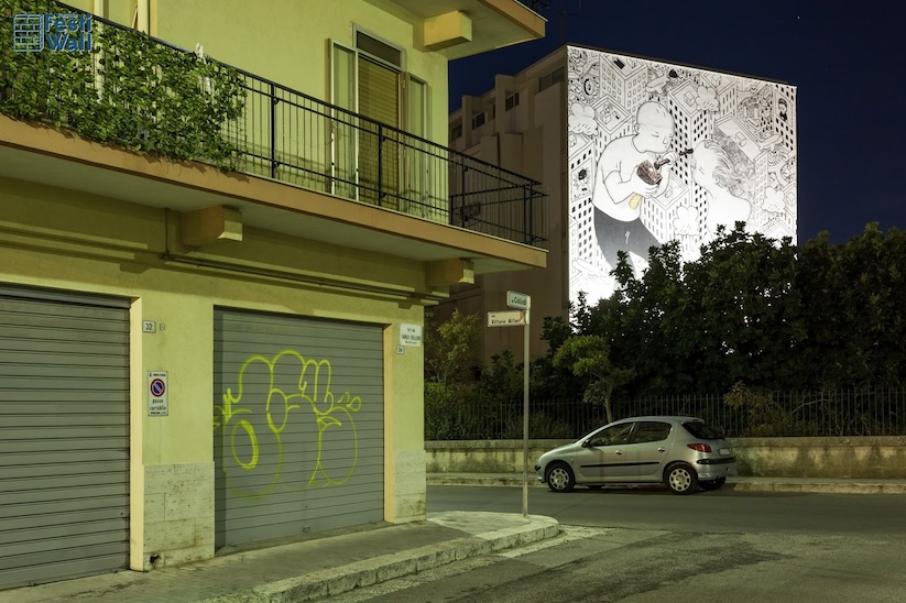 A_New_Mural_by_Street_Artist_Millo_in_Ragusa_Italy_2015_08