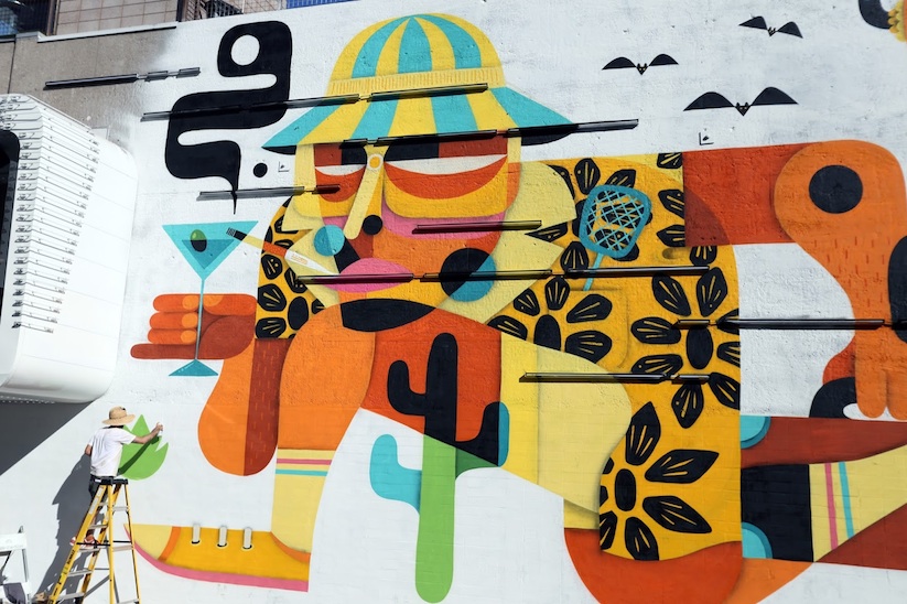 Cubism_influenced_Mural_of_Hunter_S_Thompson_by_Street_Artist_Ruben_Sanchez_2015_05