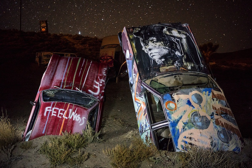 Eddie_Colla_Nite_Owl_Collaborate_on_a_Series_of_Pieces_on_an_Automobile_Graveyard_2015_05