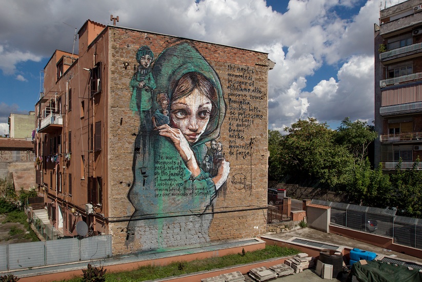 Mural_by_Herakut_in_Rome_Italy_2015_01