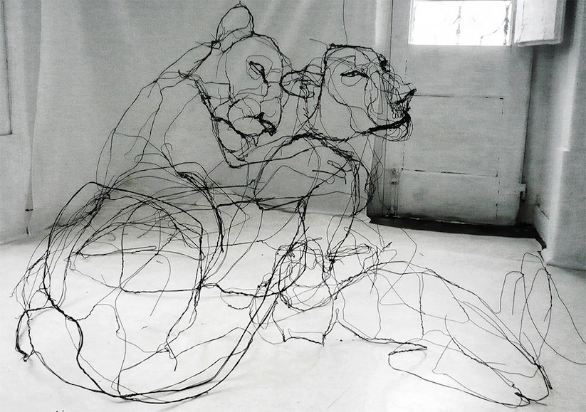 New_Wire_Sculptures_that_Look_Like_Scribbled_Pencil_Drawings_by_David_Oliveira_2015_01