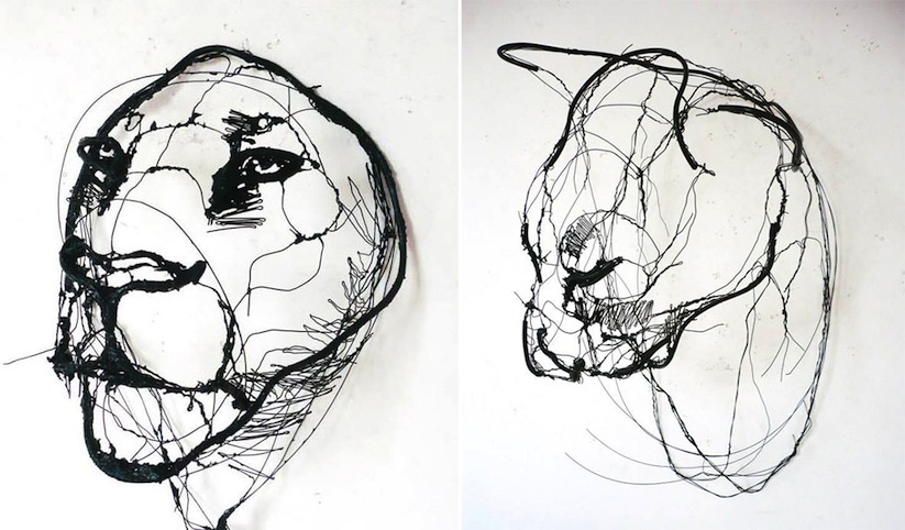 New_Wire_Sculptures_that_Look_Like_Scribbled_Pencil_Drawings_by_David_Oliveira_2015_05