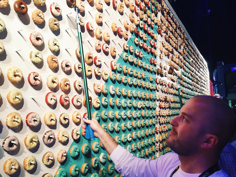 Die Donut Wall. Nuff said.