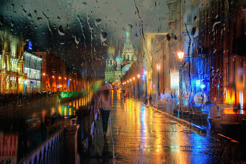 rain-street-photography-glass-raindrops-oil-paintings-eduard-gordeev-4