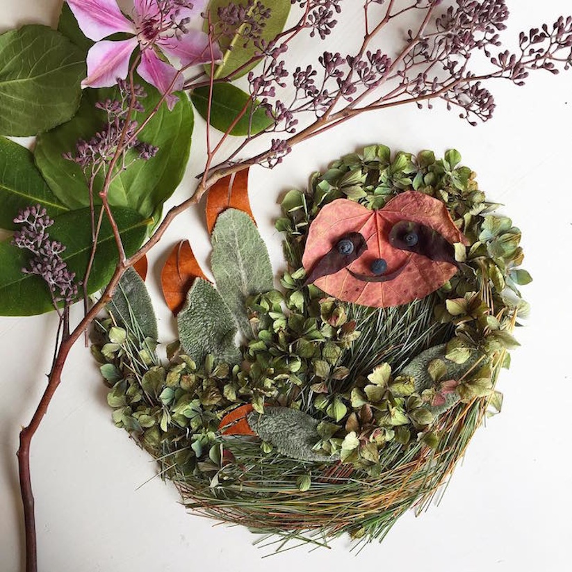 Artist_Bridget_Beth_Collins_Creates_Adorable_Collages_with_Flowers_and_Plants_2016_02