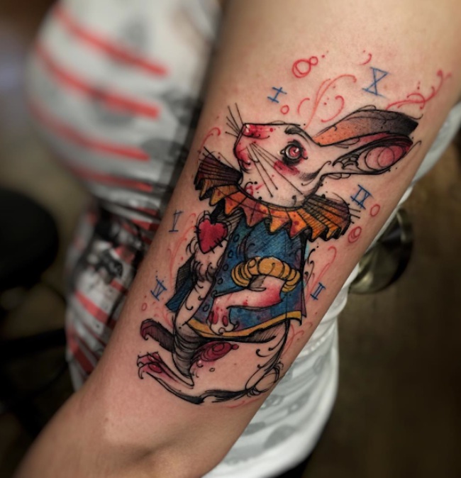 Cartoon_Inspired_Watercolor_Tattoos_by_Brasilian_Artist_Felipe_Rodrigues_2016_02