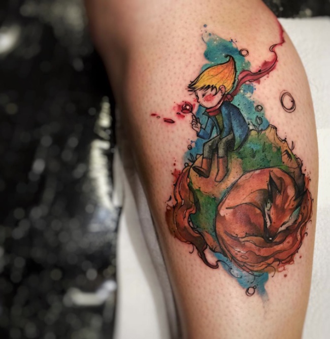 Cartoon_Inspired_Watercolor_Tattoos_by_Brasilian_Artist_Felipe_Rodrigues_2016_04