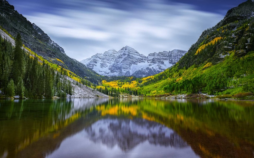 Fall at Maroon Bells