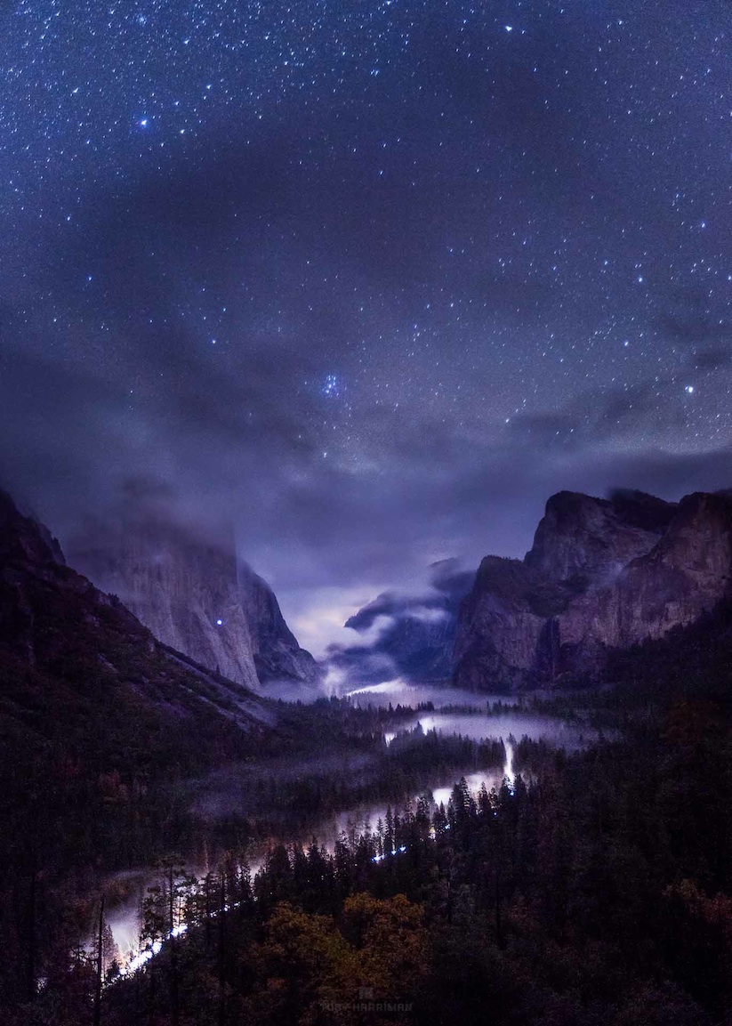 Foggy Tunnel View