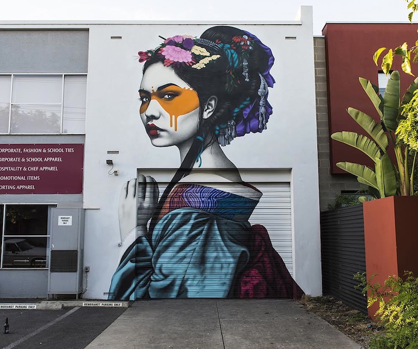 New_Gorgeous_Murals_by_Street_Artist_Fin_Dac_in_Melbourne_Adelaide_Australia_2016_01