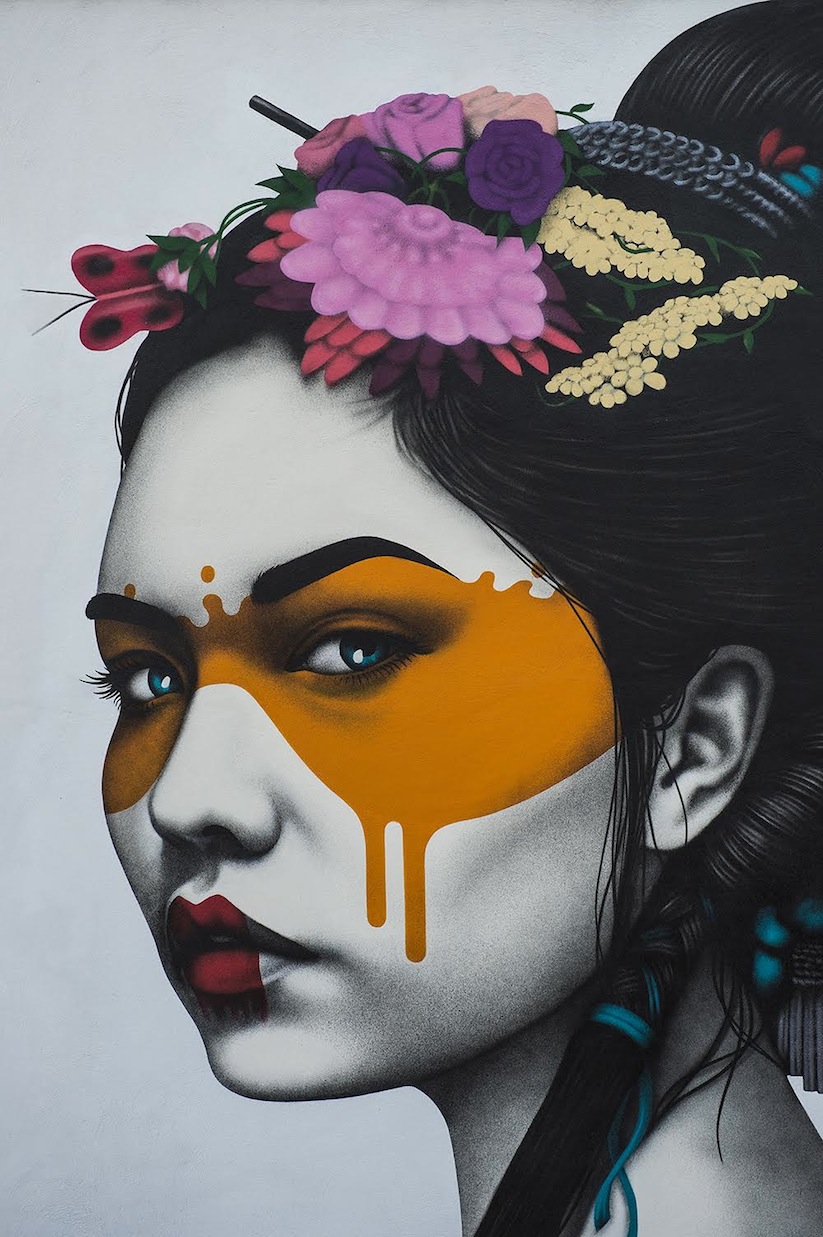 New_Gorgeous_Murals_by_Street_Artist_Fin_Dac_in_Melbourne_Adelaide_Australia_2016_02