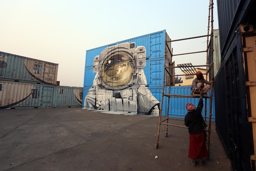New_Impressive_Mural_by_Artist_Duo_NEVERCREW_in_India_New_Delhi_2016_05