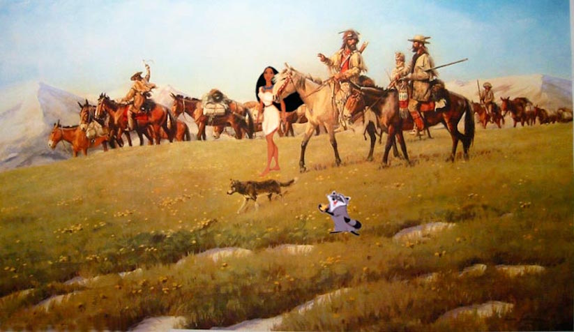 Famous-cartoons-in-classical-paintings-09