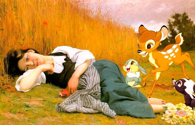 Famous-cartoons-in-classical-paintings-10
