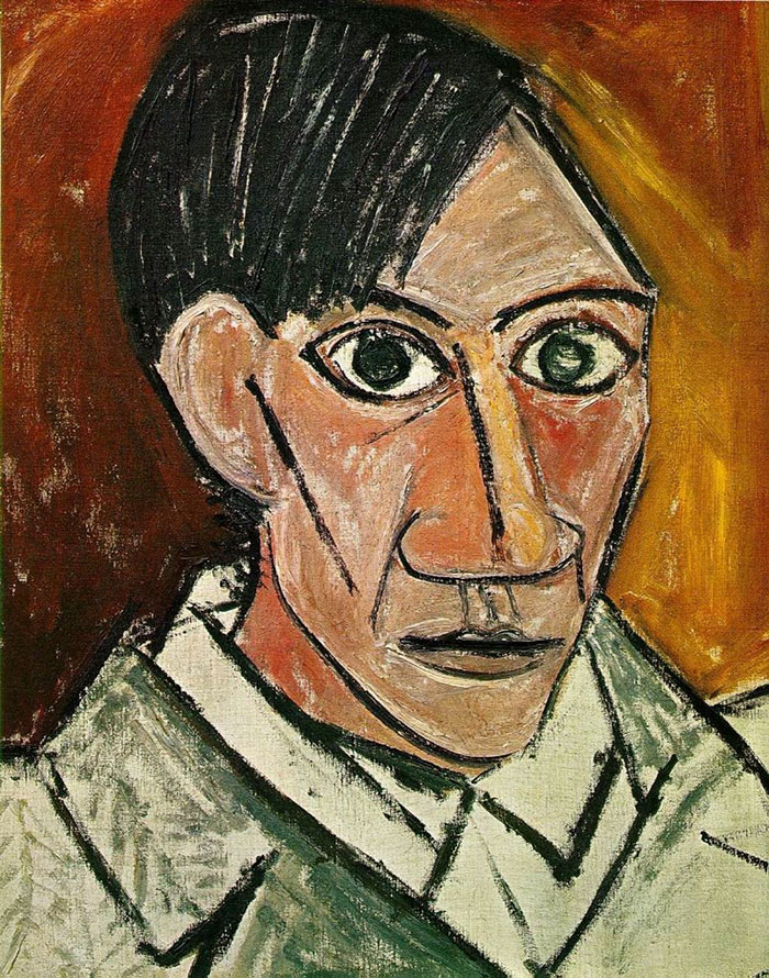 Pablo Picasso Self Portrait Chronology_05