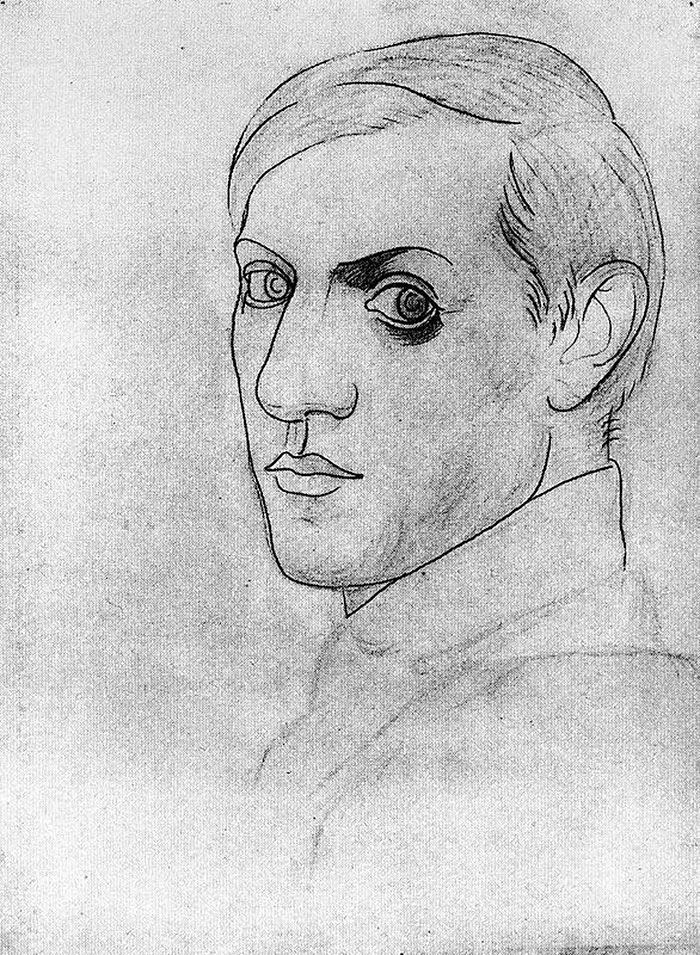 Pablo Picasso Self Portrait Chronology_06
