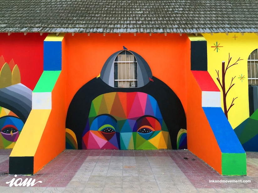11_Mirages_to_the_Freedom_Spanish_Street_Artist_Okuda_Painted_a_Church_in_Youssoufia_Morocco_2016_08